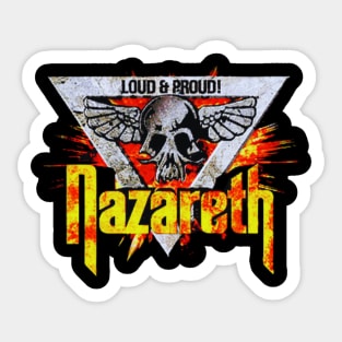 nazareth band BANG 10 Sticker